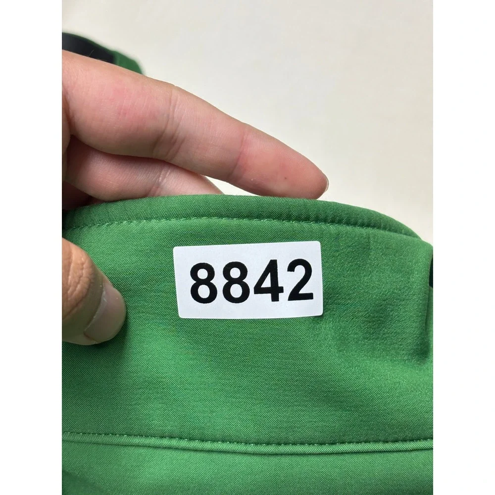 The North Face Windstopper Softshell Jacket Green Mens Medium A14P F13 Full Zip